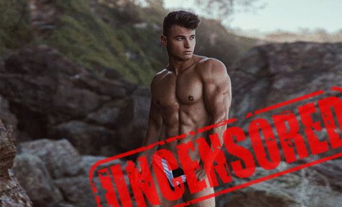 Mr. Gay New Zealand and Model Max Small isn’t so Small After All - HARDON LEAKED !!