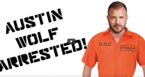 Austin Wolf - gearresteerd met honderden video's van kinderporno